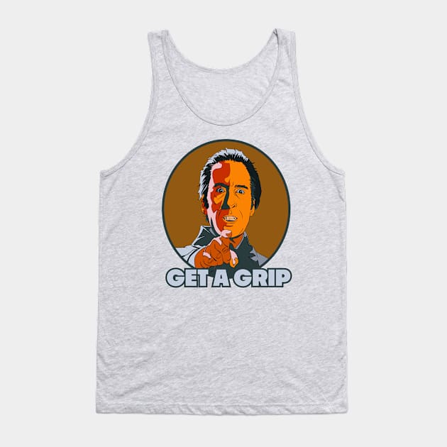 Get a Grip Dracula Tank Top by The Rockies